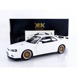 KK SCALE MODELS 1/12 - NISSAN SKYLINE GT-R R34 V-SPEC II - 2001 120213-2W