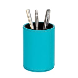 POT A CRAYONS - CUIR Satiny - 10x7 cm