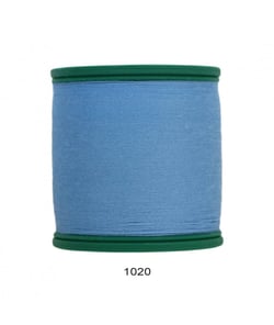 Fil à Coudre Laser 100% Polyester 200m Super Résistant : Résistance et Couleurs Éclatantes pour Vos Projets de Couture 1020 Bleu