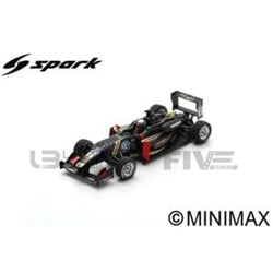 Voiture Miniature de Collection - SPARK - DALLARA F3 - 1/43 - GP Macau 2015 - Noir/Red
