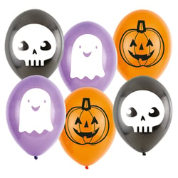 6 Ballons - Halloween Friends