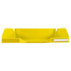 Corbeille à courrier Combo Midi Iderama - Jaune brillant - x 6 - Exacompta