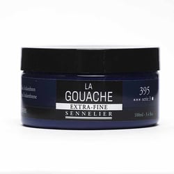 Gouache - Extra-fine - Bleu d'Indanthrène - 395 - Sennelier - Pot de 100ml - Beaux-arts