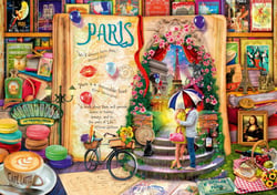 Puzzle 4000 pièces - Life is an Open Book Paris - Bluebird Puzzle