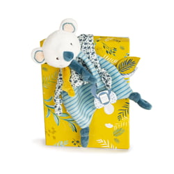 Doudou attache-sucette Yoca le koala - Doudou et Compagnie
