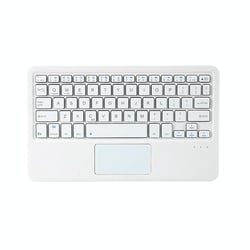 Clavier Pour Tablette Sans Fil Bluetooth Avec Pavé Tactile Vert Foncé Blanc YONIS