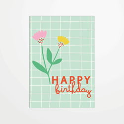 Carte postale - Cité Candide  - Happy Birthday - 14,8 x 10,5 cm - Made in France