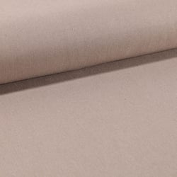 Tissu Toile Coton Canvas uni Beige Sable