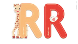 Lettre R Sophie la Girafe - Janod