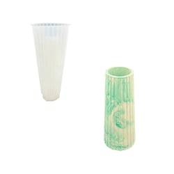 Moule en silicone 20,5cm x 9,5cm x 6cm - Vase à fleurs