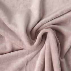 Tissu Velours d'ameublement extensible Alcéa uni Beige