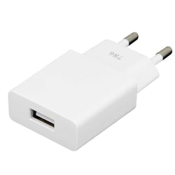Avizar Chargeur USB Secteur Universel 2.1A + Câble USB Type C Charge & Synchro Blanc