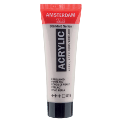 Peinture acrylique en tube - Rouge de perle - 819 - Amsterdam - 20ml