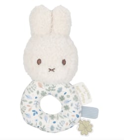 Hochet Miffy – Lucky Leaves - Little Dutch - Bleu