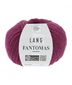 Pelote de Laine à tricoter FANTOMAS - Lang Yarns 266 Rose