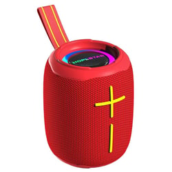 Mini Enceinte Bluetooth Étanche IPX6 Son HD 10W Autonomie 6h Portable Rouge YONIS