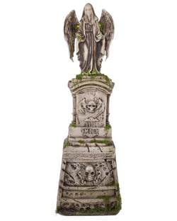 Pierre tombale statue ange - lumineux - 170cm