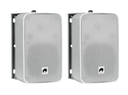 OMNITRONIC Odp-204 enceinte d'installation 16 ohms blanc 2x