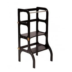 Tour d'apprentissage – table Step'n'Sit noir fermoirs dorés - Ette tete