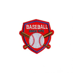 Ecusson thermocollant blason sport 2,5cm x 3cm baseball