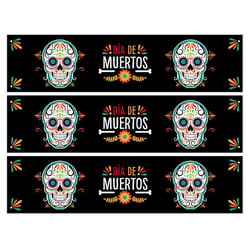Contours de gâteaux - Calavera Noir