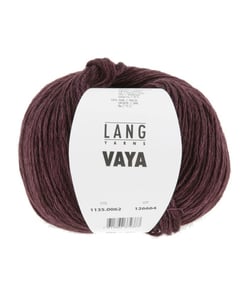 Pelote Exceptionnelle à tricoter Vaya - Lang Yarns 0062 - Wine Red