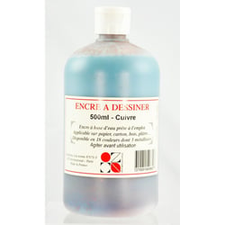 ENCRE à Dessiner CUIVRE 500 ml
