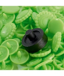 Boutons pression sans couture Color Snaps Fleur 13,6 mm - Prym vert pomme