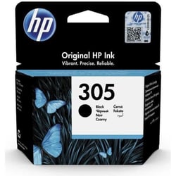 305 Cartouche d'encre noire authentique (3YM61AE) pour  DeskJet 2300/2710/2720/Plus4100,  Envy 6000/Pro 6400