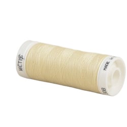 Bobine fil polyester 200m Oeko Tex fabriqué en Europe rouge fleur