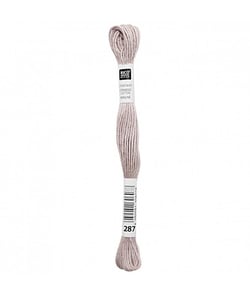 Fil à broder mouliné Uni - Rico Design 287 Gris
