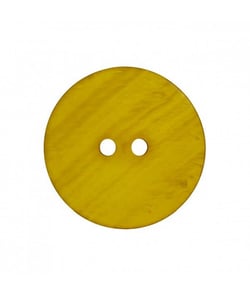Carte de 2 boutons Polaire Jaune 28mm - Union Knopf Jaune
