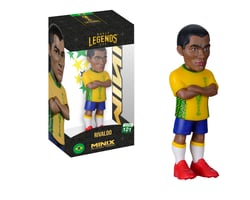 Figurine Minix - Rivaldo - 12 cm - Coupe du Monde des Légendes #121 - Brésil - Football Legends