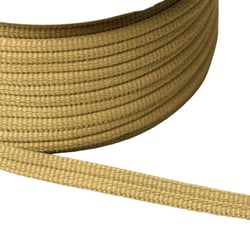 Double cordon 9mm beige vert au mètre