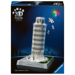 Puzzle 3D 216 pièces - Tour de Pise illuminée - Ravensburger