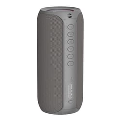 Enceinte Bluetooth Puissante 20W Avec Lumières RGB Et Son Immersif 360° Gris YONIS