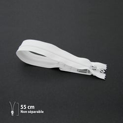 Fermeture éclair Z51 - Prestil O 4mm - 55 cm