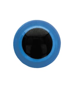 Oeil Sécurité - diamétre 12mm - Distrifil Bleu