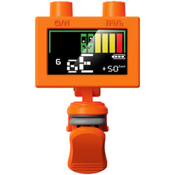 Accordeur Cherub WST 570Li Accordeur pince rechargeable Orange