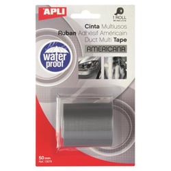 Apli 13678 - Ruban adhésif américain gris multi-usage largeur 50mm