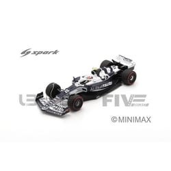 Voiture Miniature de Collection - SPARK 1/18 - ALPHA TAURI AT03 - Bahrain GP 2022 - Blanc / Bleu