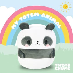 Totemu Chums - Peluche Cute 'n' Kawaii Panda 19 cm - POPbuddies