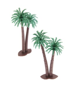 Palmiers miniatures, 6,5 cm, 2 pcs pour le monde des lutins - Rico Design Vert