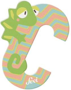 Lettre C - Caméléon - Sevi