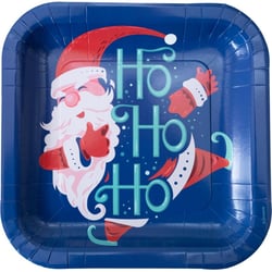 6 Assiettes Père Noël HOHOHO