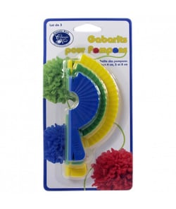 Gabarits pour pompons - Distrifil Multicolore