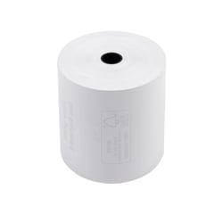 Bobine pour tickets de caisse 80x72mm - 76m - 1 pli thermique 48g/m2. - Blanc - x 30 - Exacompta