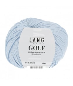 Coton à tricoter GOLF - Lang Yarns - PPSC 120 Bleu