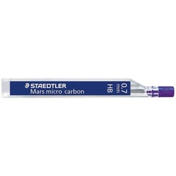 Mine de rechange pour porte-mine STAEDTLER - Mars micro carbon - 0,7 mm HB - Lot de 12