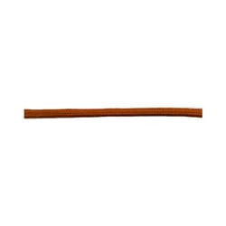 Bobine 50m queue de rat tubulaire polyester 5mm Orange Rouille